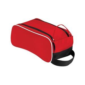 Quadra Teamwear Shoe Bag / Black/Classic Red/White
